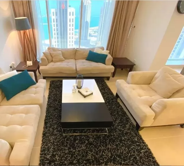 yerleşim Hazır Mülk 2 yatak odası F/F Apartman  kiralık içinde Al Sadd , Doha #9280 - 1  image 